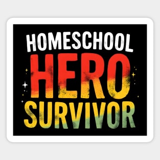 Homeschool Hero Survivor Magnet